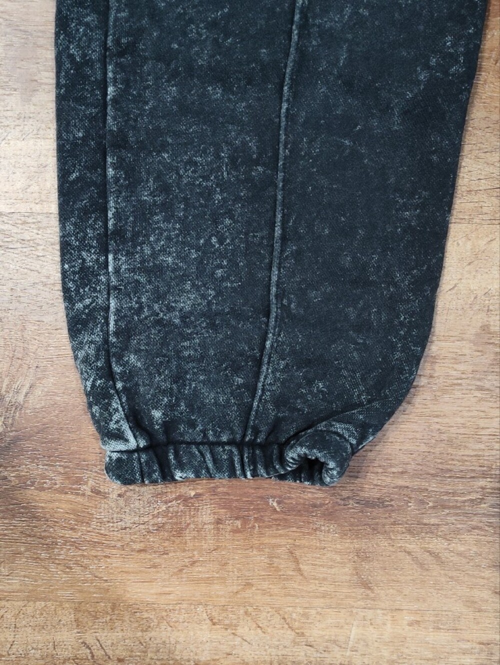 Nike Black Acid-Wash Women's Joggers with White Swoosh - Picture 3 of 6
